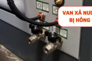Khí nén đầu ra chứa nhiều nước
