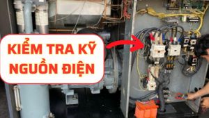 Máy nén khí dừng hoạt động