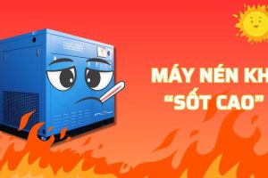 Máy nén khí dừng hoạt động do quá nhiệt