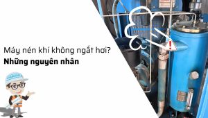 Máy nén khí trục vít không ngắt hơi