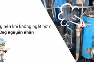 Máy nén khí trục vít không ngắt hơi
