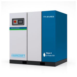 Máy nén khí sạch không dầu 2 cấp Napacomp TN-45A/8EII