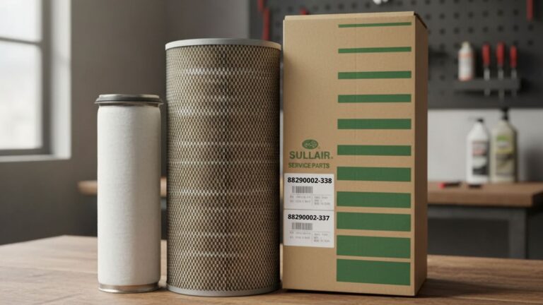 Lọc gió máy nén khí Sullair 100HP 8829 0002-338 / 88290002-337